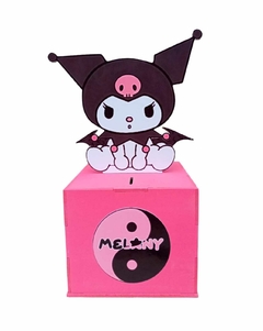Centros de Mesa Alcancía, Kuromi Rosa