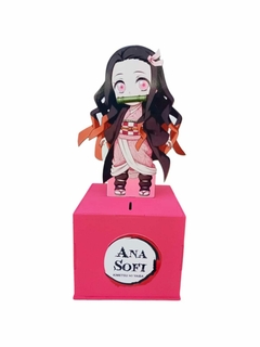 Centros de Mesa Alcancía, Nezuko Rosa