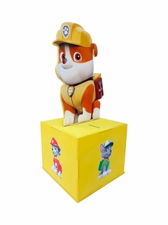 Centro de Mesa Alcancía, Paw Patrol Rubble - comprar en línea