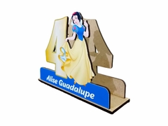 Servilletero MDF Blancanieves Azul - comprar en línea