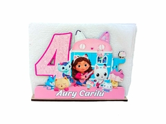 Servilletero MDF Casa de Muñecas de Gaby A Color