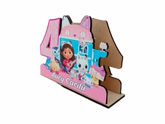 Servilletero MDF Casa de Muñecas de Gaby A Color - comprar en línea