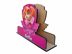 Servilletero MDF Paw Patrol Skye A Color - comprar en línea