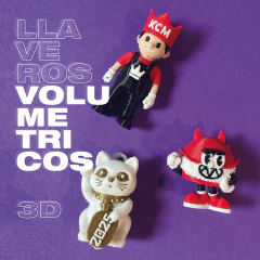 Llaveros Volumetricos