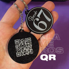 Llaveros QR / Doble Faz