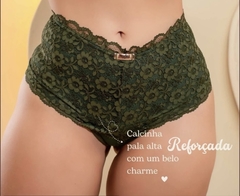 Calcinha pala alta renda - comprar online