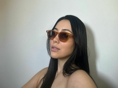 Óculos de sol Lima Caramelo Unissex - Safira Glasses