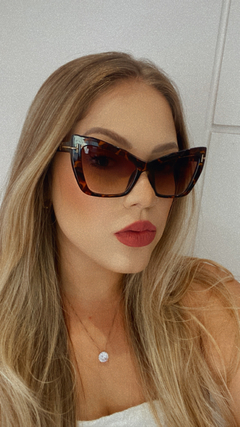 Óculos de Sol Íris Feminino Marrom - Safira Glasses