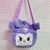 Crossbody peluche Kuromi en internet