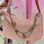 Bolsa rosa con cadena - comprar en línea