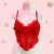 Bustier rojo