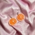 Aretes rodajas - comprar en línea
