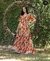VESTIDO LONGO FOLHAGEM