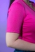 T-Shirt Gola V Rosa Pimenta na internet