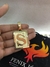 Medalha de letra quadrada. - FENIX JOIAS
