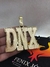 Medalha trio de letras personalizado.