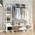 Imagen de Perchero Metálico Doble Closet Organizador Hogar 4 Niveles