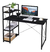 Mesa Escritorio Madera Para Computadora Con Estantes en internet