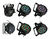 Imagen de Packx2 Proyector Led Rgb Dmx Luces Disco Luz Fiesta Rgb 1411