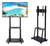Soporte Tv Rack Movil Con Ruedas 32 A 55 Base Pedestal Stand