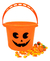 Balde Calabaza Para Dulces Portátil Halloween Decoración - comprar online