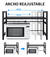 Estante Repisa Para Horno Microondas Rack Organizador Cocina - comprar online