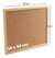Pizarra De Corcho 90x60 /incluye Fijadores De Nota - comprar online