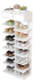 Organizador Estante Zapatos 14 Pcs Hall Armario