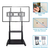 Soporte Tv Rack Movil Con Ruedas 32 A 55 Base Pedestal Stand en internet