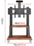 Soporte Tv Rack Movil Con Ruedas 32 A 70 Base Pedestal Stand en internet
