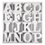Letras Decorativa Madera Blanca 11 Cm Bar Fiestas Oferta! - tienda online