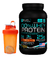 Proteína Chocolate Suizo Davel 100% Whey Protein - 2.2lb Con Shaker Regalo - Pack Promocional