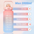 Botella De Agua Jumbo 2 Litros Motivacional Kawaii Sticker en internet