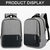 Imagen de Mochila Notebook Impermeable De Gran Capacidad Multifunción