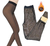 Calza Efecto Piel Panty Invierno Forro Chiporro Gruesa
