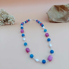 COLAR JADE AZUL - comprar online