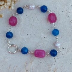 PULSEIRA JADE AZUL - comprar online