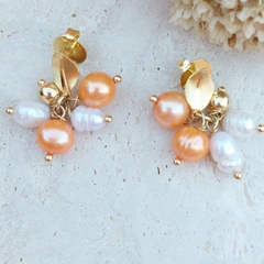 BRINCO PÉROLA LARANJA