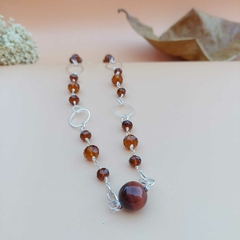 COLAR OLHO DE TIGRE - Primajoia