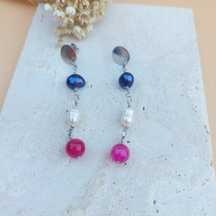 BRINCO ÁGATA ROSA - loja online