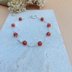 PULSEIRA ÁGATA DE FOGO - comprar online