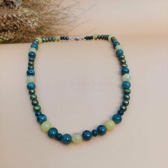 COLAR JADE E ÁGATA - comprar online