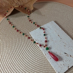 COLAR JADE VERMELHO na internet