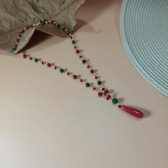 COLAR JADE VERMELHO - comprar online