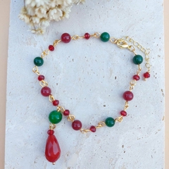 PULSEIRA JADE VERMELHO