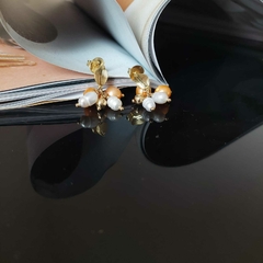 BRINCO PÉROLA LARANJA - loja online