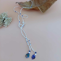 COLAR GRAVATINHA PEROLA MURANO - comprar online