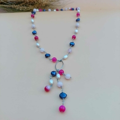 COLAR ÁGATA ROSA - comprar online