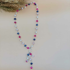 COLAR ÁGATA ROSA na internet