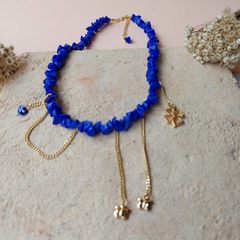 COLAR HOWLITA ROXA PINGENTE BORBOLETA - comprar online